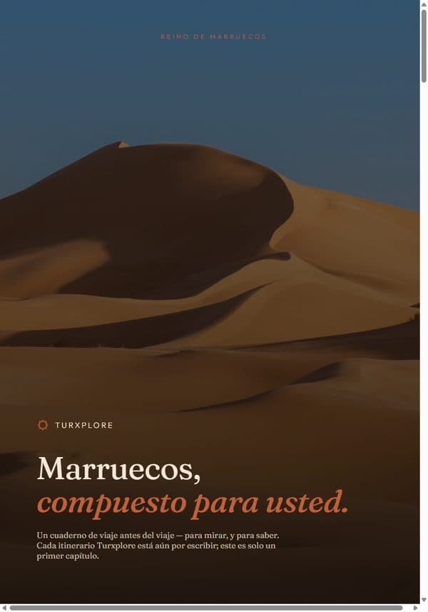 Portada del Cuaderno de Marruecos