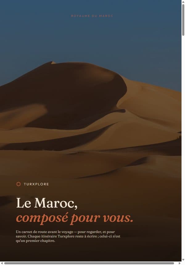 Couverture du Carnet du Maroc
